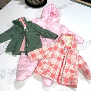 Jacket/ snow suit bundle